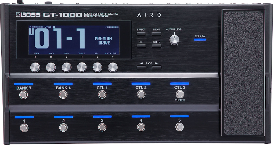 Boss Gt1000 Guitar Effects Processor - Simulation ModÉlisation Ampli Guitare - Main picture