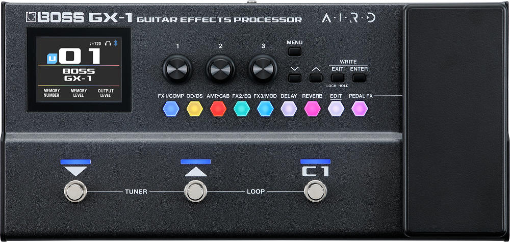 Boss Gx-1 Guitar Effects Processor - Multi Effet Guitare Électrique - Main picture