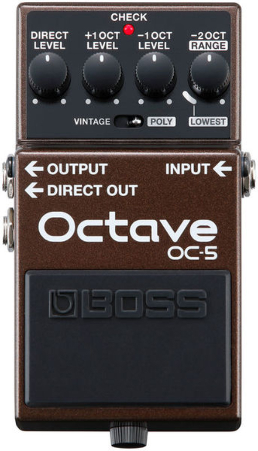 Boss Oc-5 Octave - PÉdale Harmoniseur - Main picture