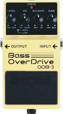 Boss Odb-3 Bass Overdrive - PÉdale Overdrive / Distortion / Fuzz - Main picture