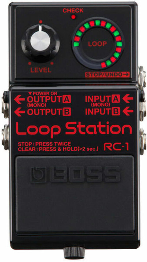 Boss Rc-1 Bk Loop Station - PÉdale Looper - Main picture