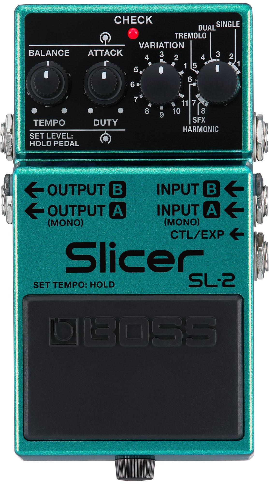 Pédale chorus / flanger / phaser / tremolo Boss SL-2 Slicer