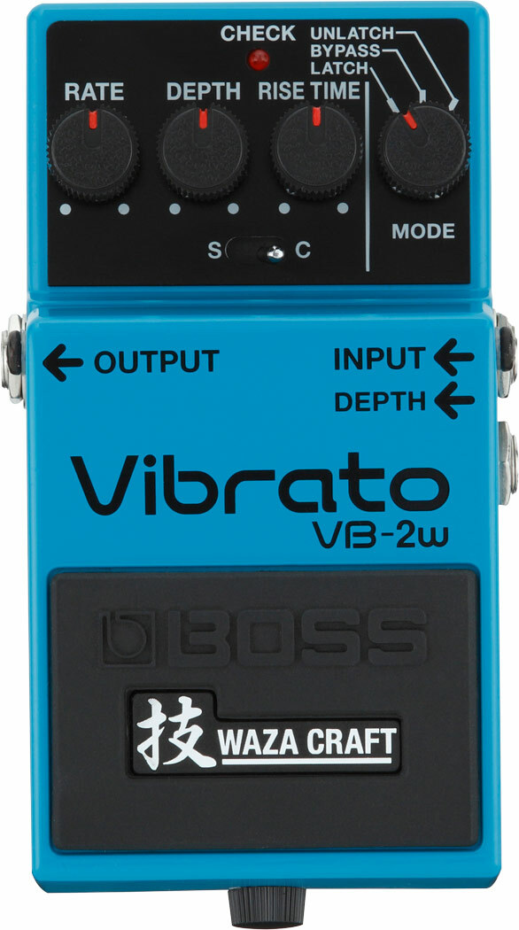 Boss Vb-2w Vibrato Waza Craft - PÉdale Chorus / Flanger / Phaser / Tremolo - Main picture