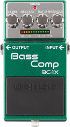 Pédale compression / sustain / noise gate Boss BC-1X Bass Comp