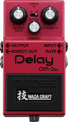 Pédale reverb / delay / echo Boss DM-2W Delay Waza Craft