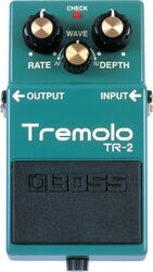 Pédale chorus / flanger / phaser / tremolo Boss TR-2 Tremolo