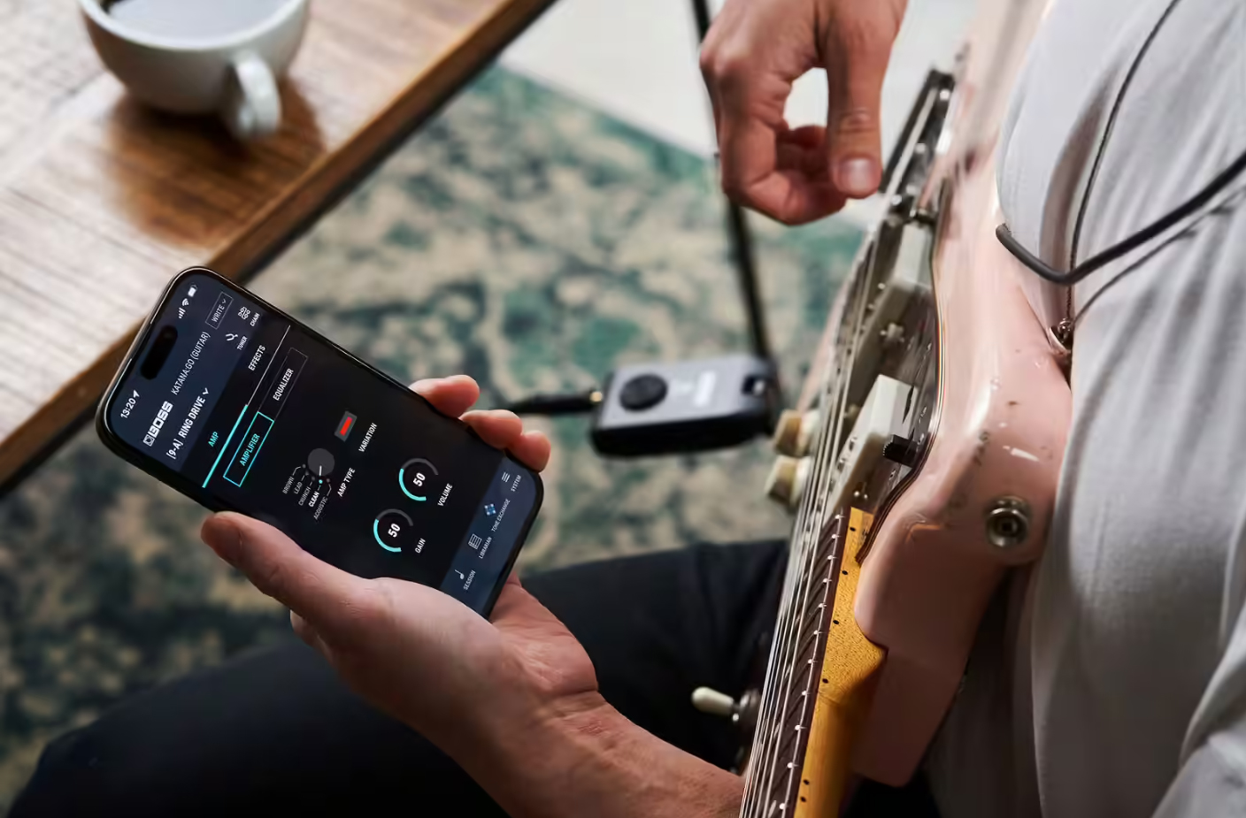Boss Katana:go 2 Guitar & Bass Headphones Amp  + Cb-ktngo Carrying Pouch - Multi Effet Guitare Électrique - Variation 12