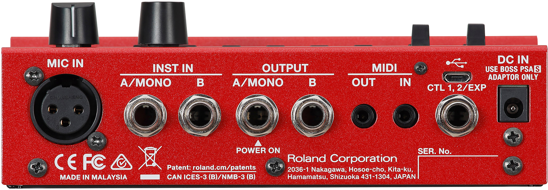 Boss Rc500 Loop Station - PÉdale Looper - Variation 2