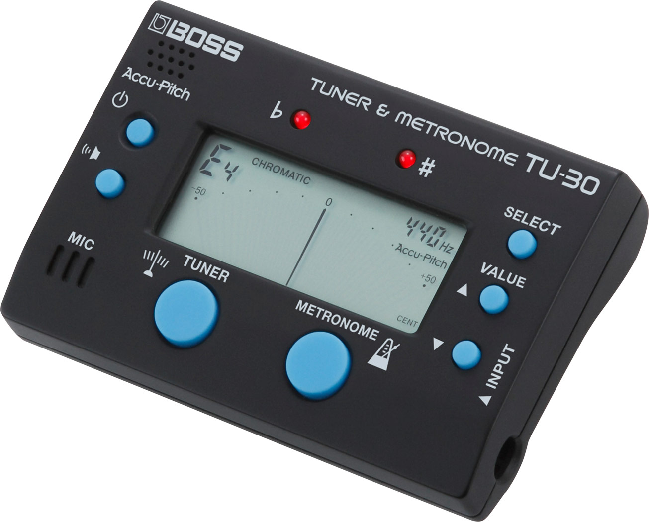 Boss Tu-30 Tuner & Metronome 2016 - Accordeur - Variation 2