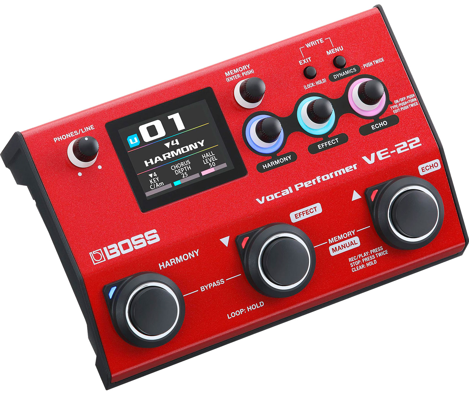 Boss Ve-22 Vocal Performer - Processeur D'effets - Variation 2