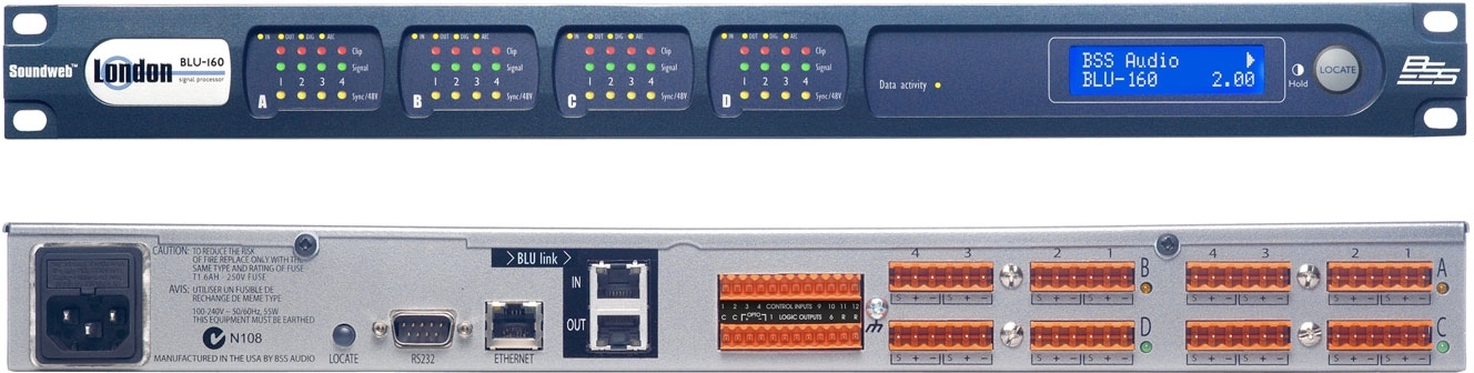 Bss Blu160 Processeur Soundweb London Blu-link, ChÂssis Vide - Processeur D'effets - Main picture