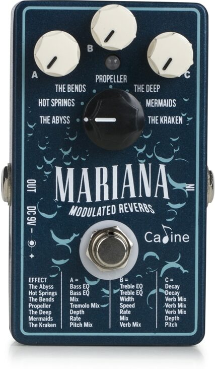 Caline Cp507 Mariana Reverb - PÉdale Reverb / Delay / Echo - Main picture