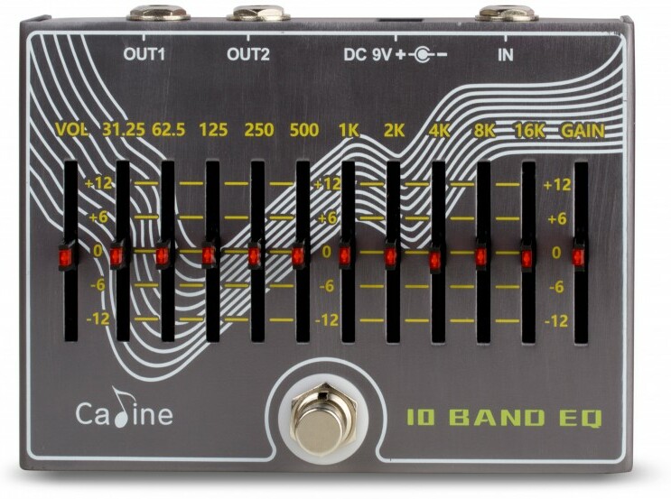 Caline Cp81 Graphic 10-band Eq - PÉdale Eq. / Enhancer / Buffer - Main picture