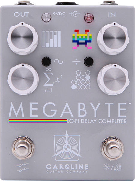 Caroline Guitar Megabyte - PÉdale Reverb / Delay / Echo - Main picture