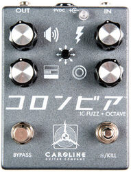 Pédale overdrive / distortion / fuzz Caroline guitar Shigeharu Fuzz + Octave-Up