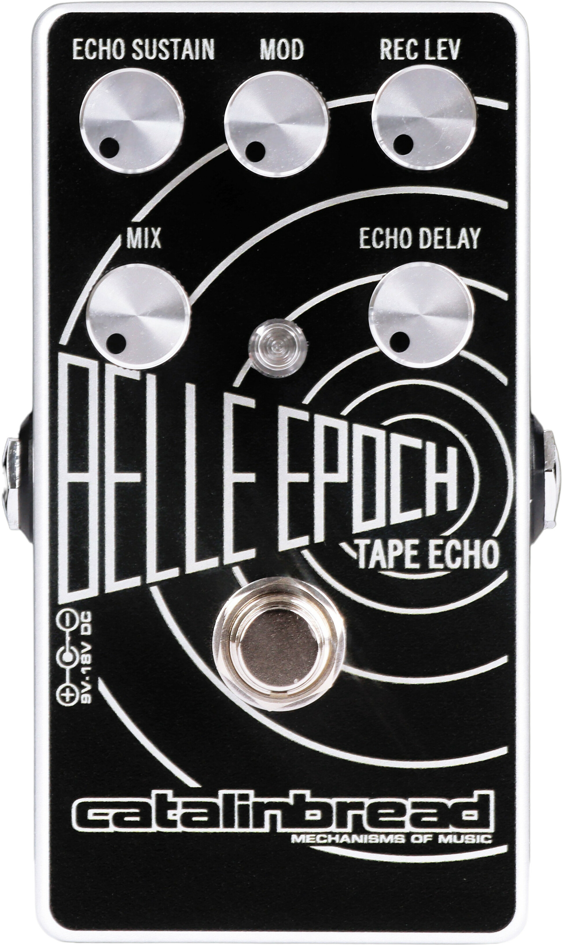 Catalinbread Belle Epoch Black And Silver - PÉdale Reverb / Delay / Echo - Main picture