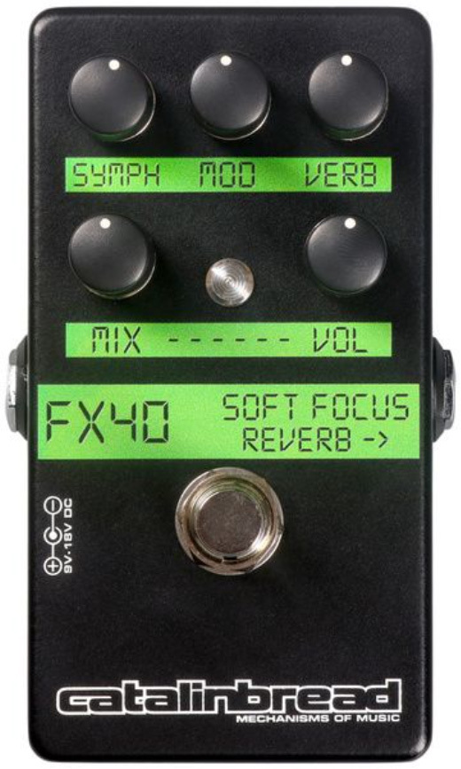 Catalinbread Soft Focus Reverb - PÉdale Reverb / Delay / Echo - Main picture