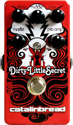 Pédale overdrive / distortion / fuzz Catalinbread Dirty Little Secret Red