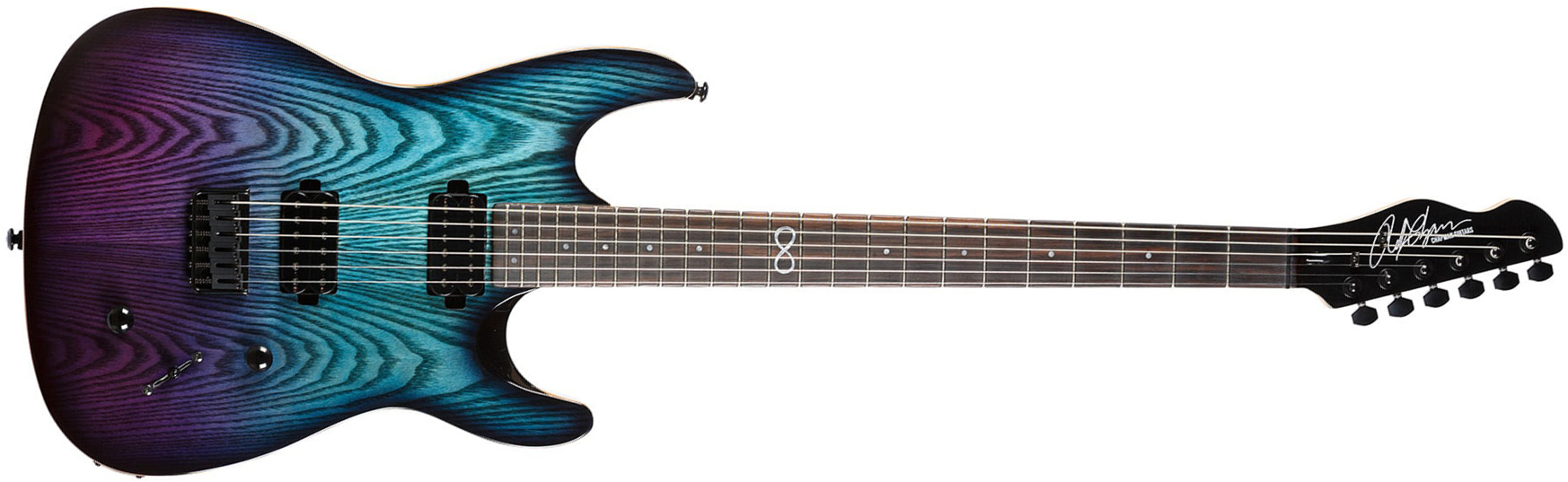 Chapman Guitars Ml1 Modern Baritone Standard V2 Ht Hh Eb - Abyss - Guitare Électrique Baryton - Main picture