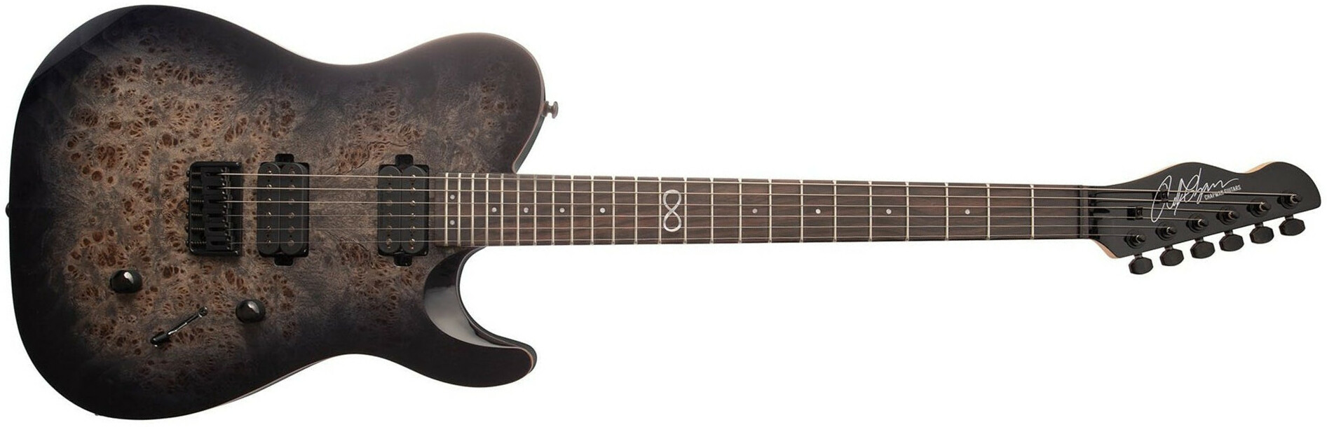 Chapman Guitars Ml3 Modern Limited Edition Standard 2h Ht Eb - Storm Burst - Guitare Électrique Forme Tel - Main picture