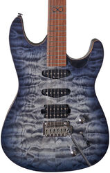 Guitare électrique forme str Chapman guitars Standard ML1 Hybrid - Sarsen stone black