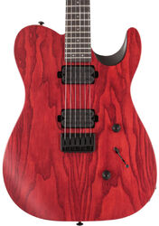 Guitare électrique forme tel Chapman guitars Standard ML3 Modern - Deep red satin