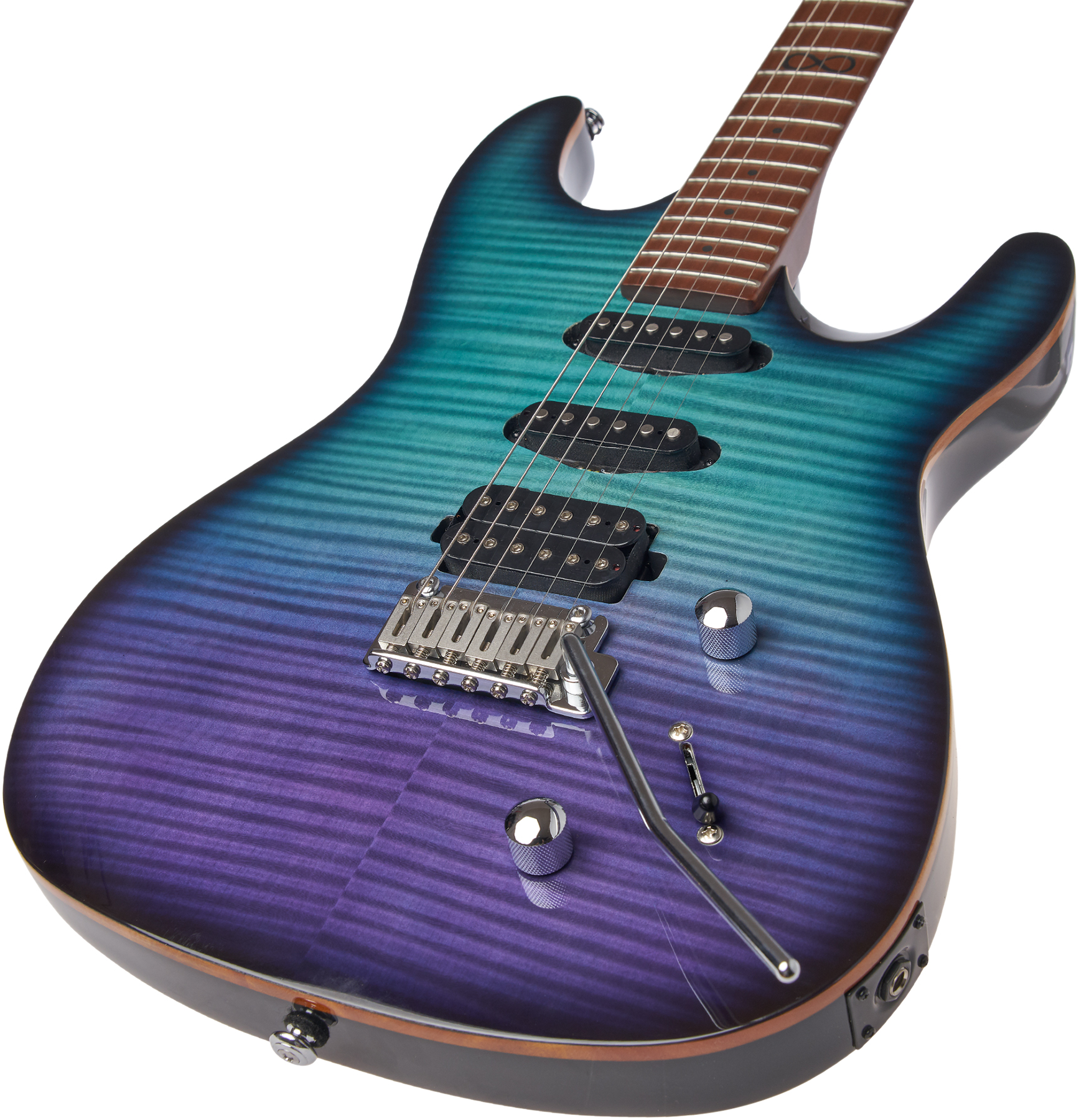 Chapman Guitars Ml1 Hybrid Standard Hss Trem Mn - Abyss - Guitare Électrique Forme Str - Variation 2