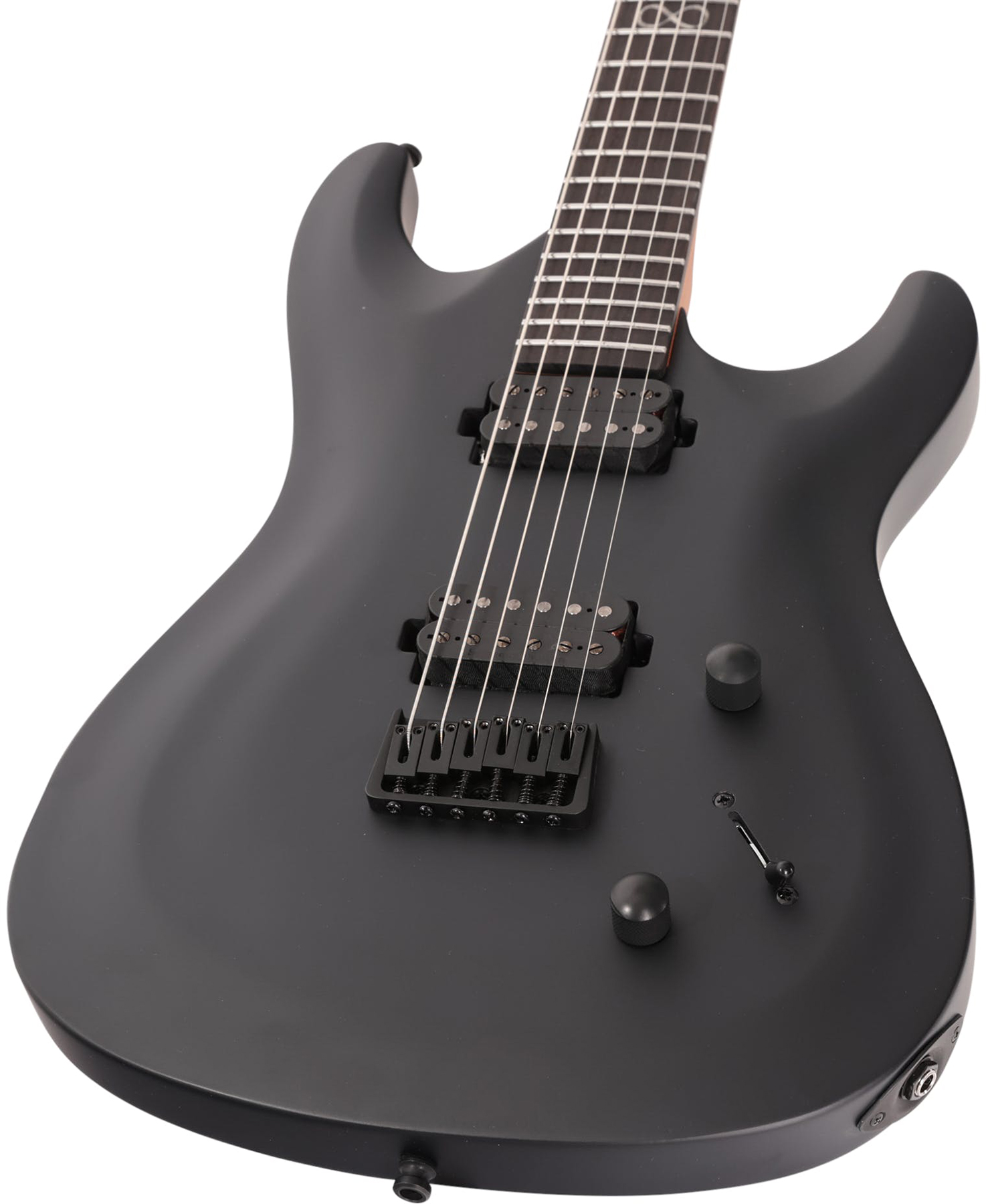 Chapman Guitars Ml1 Modern Baritone Pro 2h Seymour Duncan  Ht Eb - Cyber Black - Guitare Électrique Baryton - Variation 3