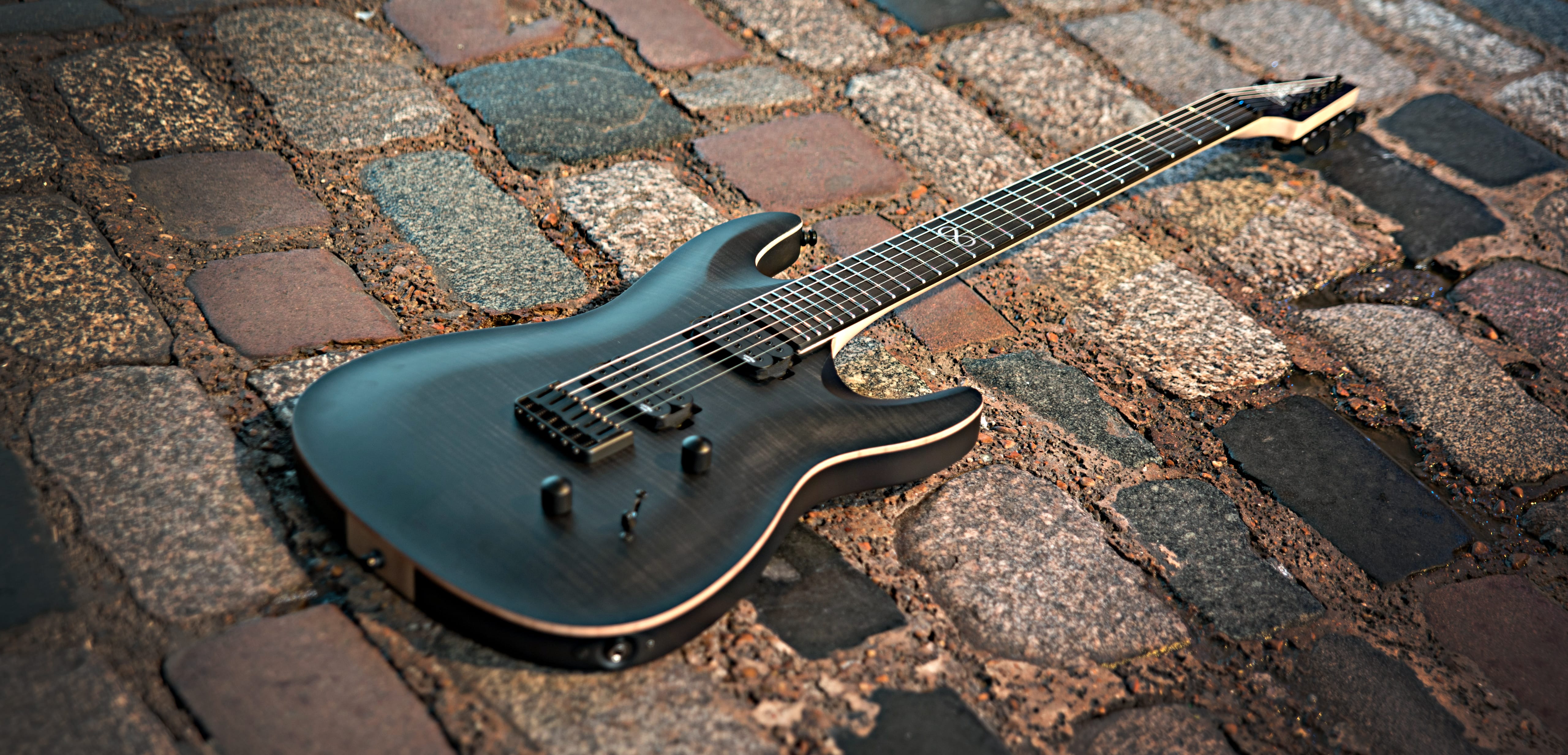 Chapman Guitars Ml1 Pro Modern Hh Ht Eb - Lunar Satin - Guitare Électrique Forme Str - Variation 4