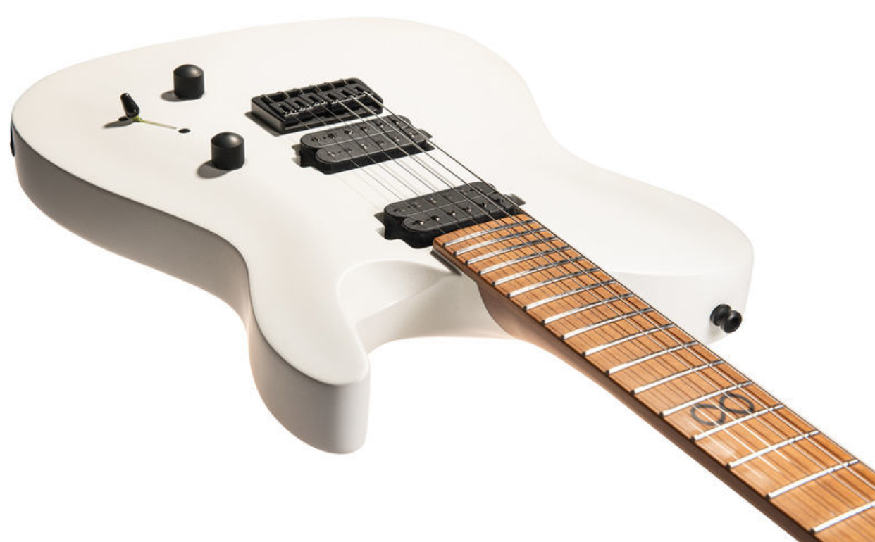 Chapman Guitars Ml3 Modern Pro Hh Seymour Duncan Ht Mn - Hot White - Guitare Électrique Forme Tel - Variation 3