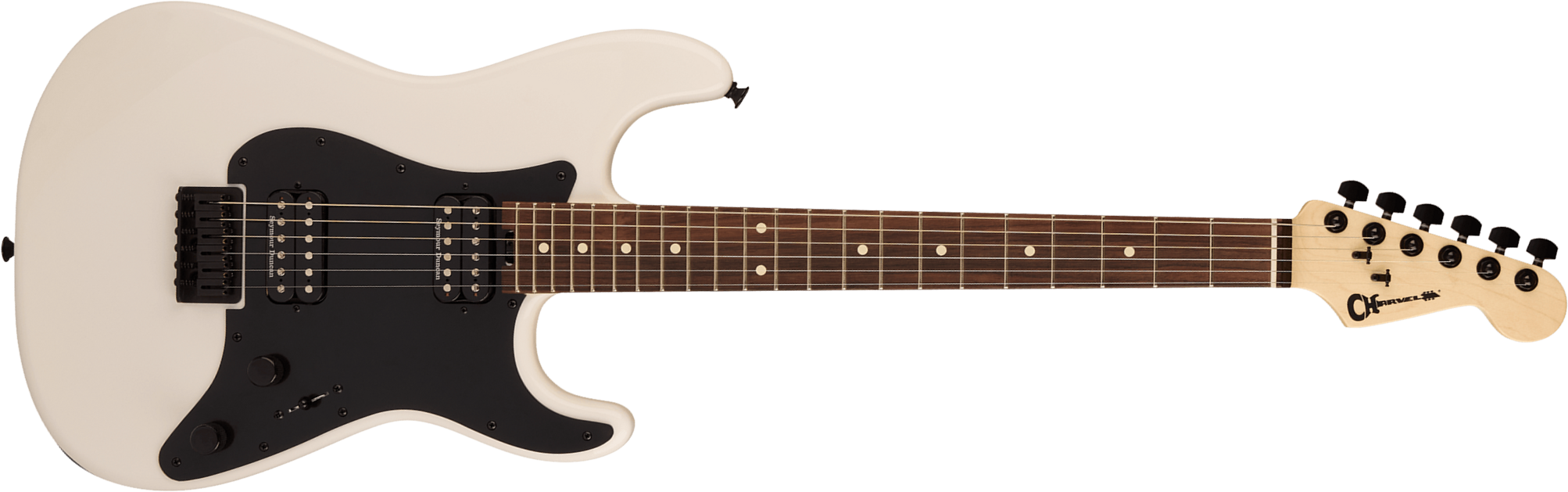Charvel So-cal Style 1 Hh Ht Pro-mod 2h Ht Rw - Snow White - Guitare Électrique Forme Str - Main picture