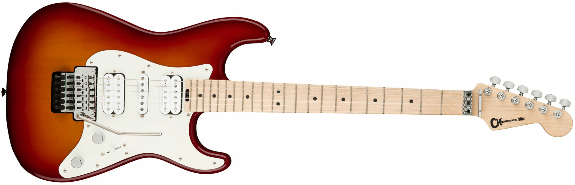 Charvel So-cal Style 1 Hsh  Fr M Pro-mod Seymour Duncan Mn - Cherry Kiss Burst - Guitare Électrique Forme Str - Main picture