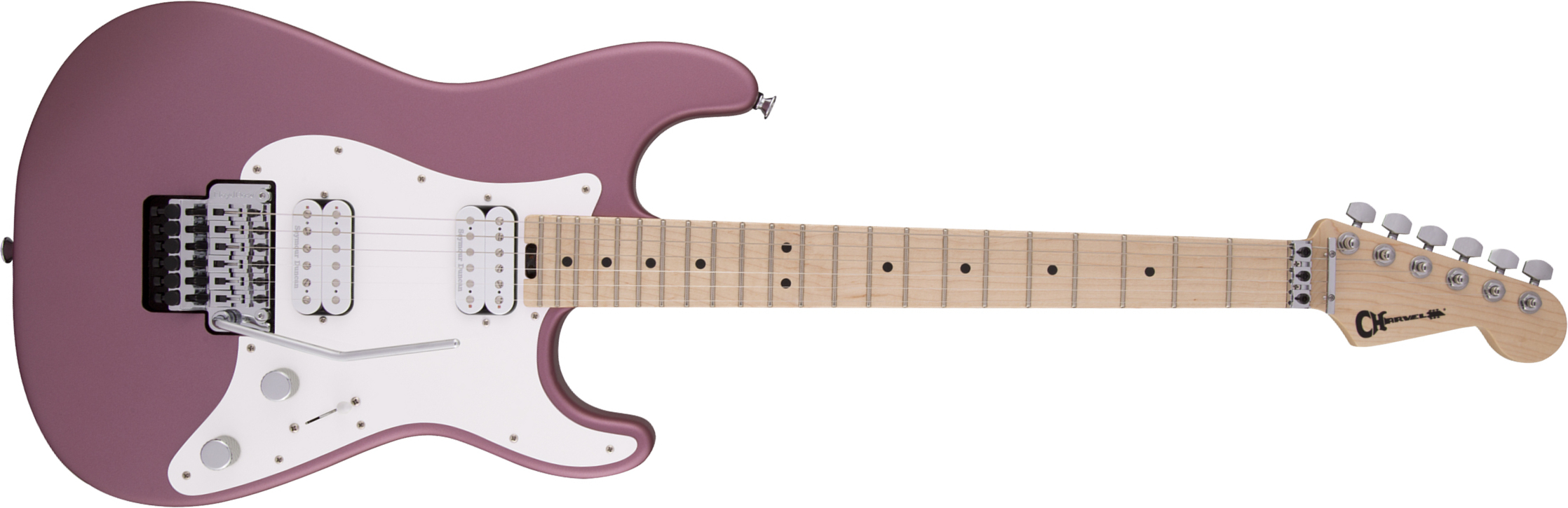 Charvel So-cal Style 1 Pro-mod Hh Fr M Seymour Duncan Mn - Burgundy Mist - Guitare Électrique Forme Str - Main picture