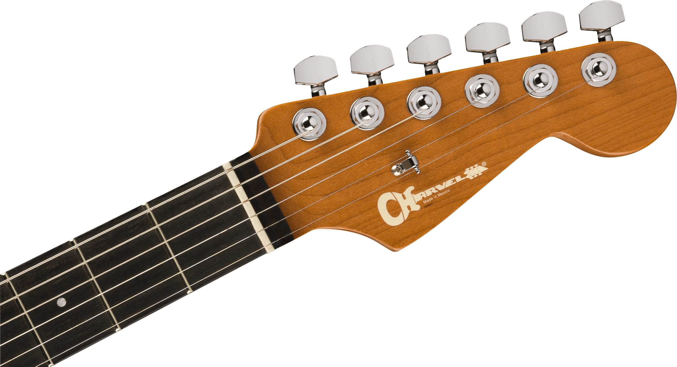 Charvel Dk24 Pro-mod 2pt Hh Eb - Gloss Black - Guitare Électrique Forme Str - Variation 4