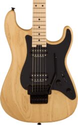 Guitare électrique forme str Charvel Pro-Mod So-Cal Style 1 HH FR M - natural ash