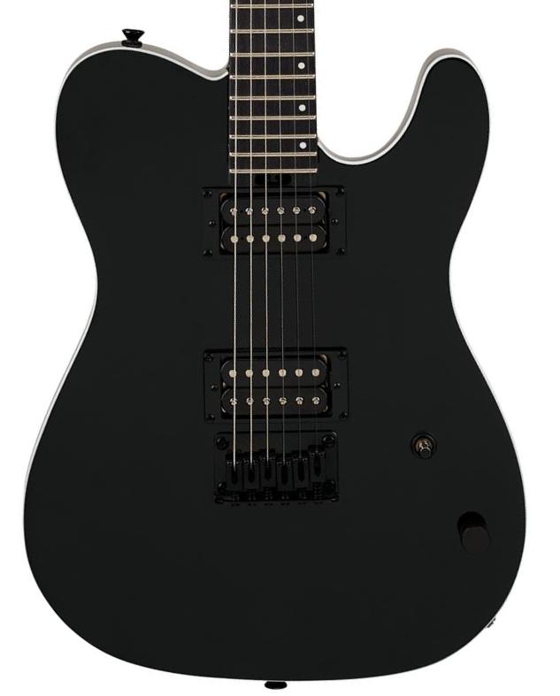 Guitare électrique forme tel Charvel Standard San Dimas Style-2 SD2 HH HT - Gloss black