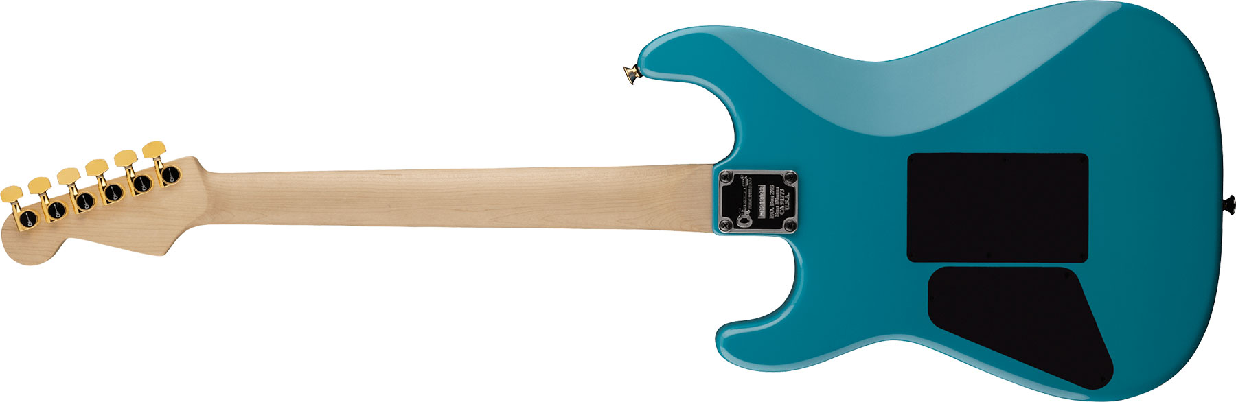 Charvel San Dimas Style 1 Hh Fr E Pro-mod Seymour Duncan Eb - Miami Blue - Guitare Électrique Forme Str - Variation 1