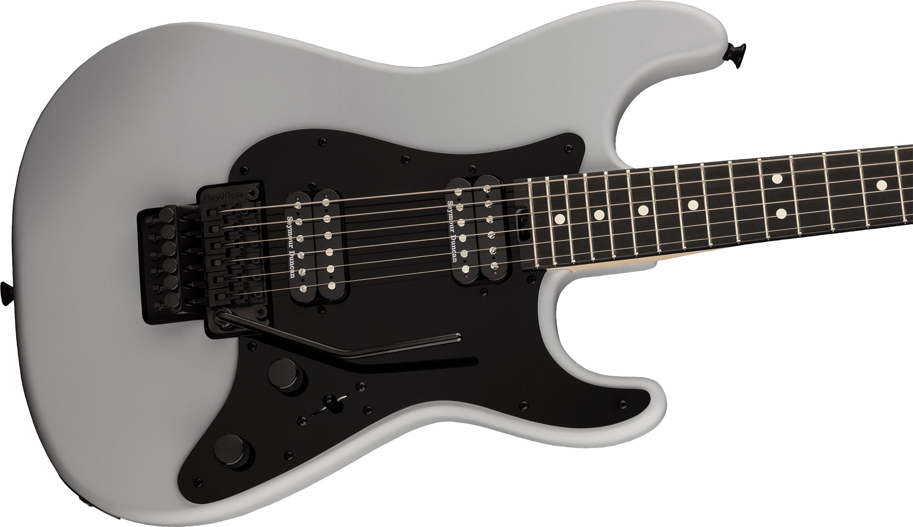 Charvel So-cal Style 1 Hh Fr E Pro-mod 2h Seymour Duncan Eb - Satin Primer Gray - Guitare Électrique Forme Str - Variation 2