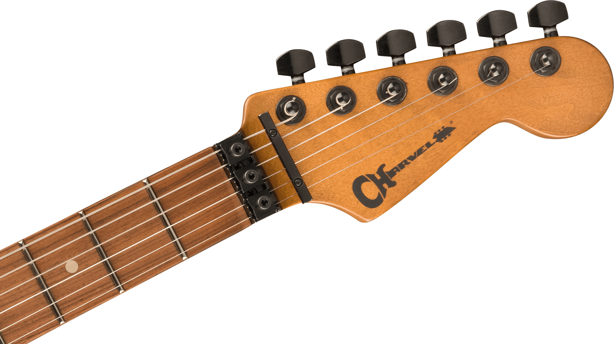 Charvel San Dimas Pro-mod Relic Style 1 Hh Fr E Pf - Weathered Orange - Guitare Électrique Forme Str - Variation 4