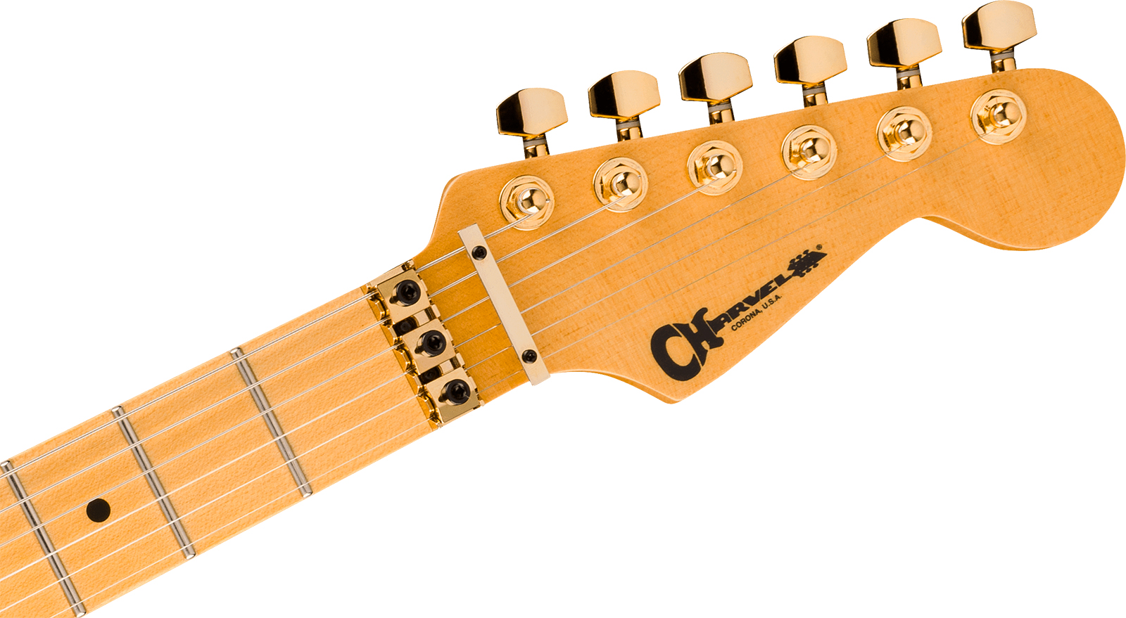 Charvel San Dimas Style 1 Sd1 Hh Fr American Neo Classic 2h Seymour Duncan Fr Mn - Racing Red - Guitare Électrique Forme Str - Variation 2