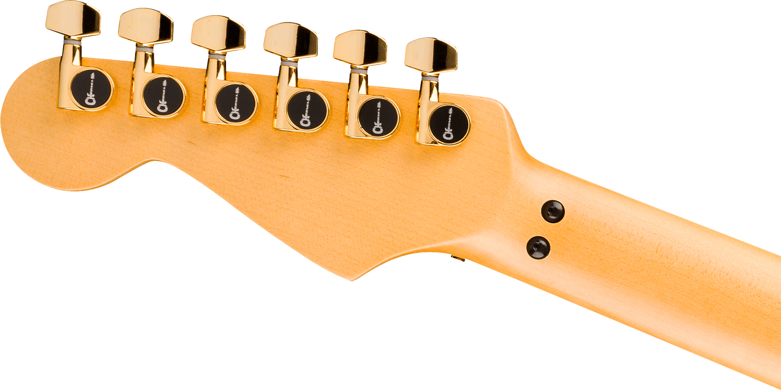 Charvel San Dimas Style 1 Sd1 Hh Fr American Neo Classic 2h Seymour Duncan Fr Mn - Gloss Black - Guitare Électrique Forme Str - Variation 6