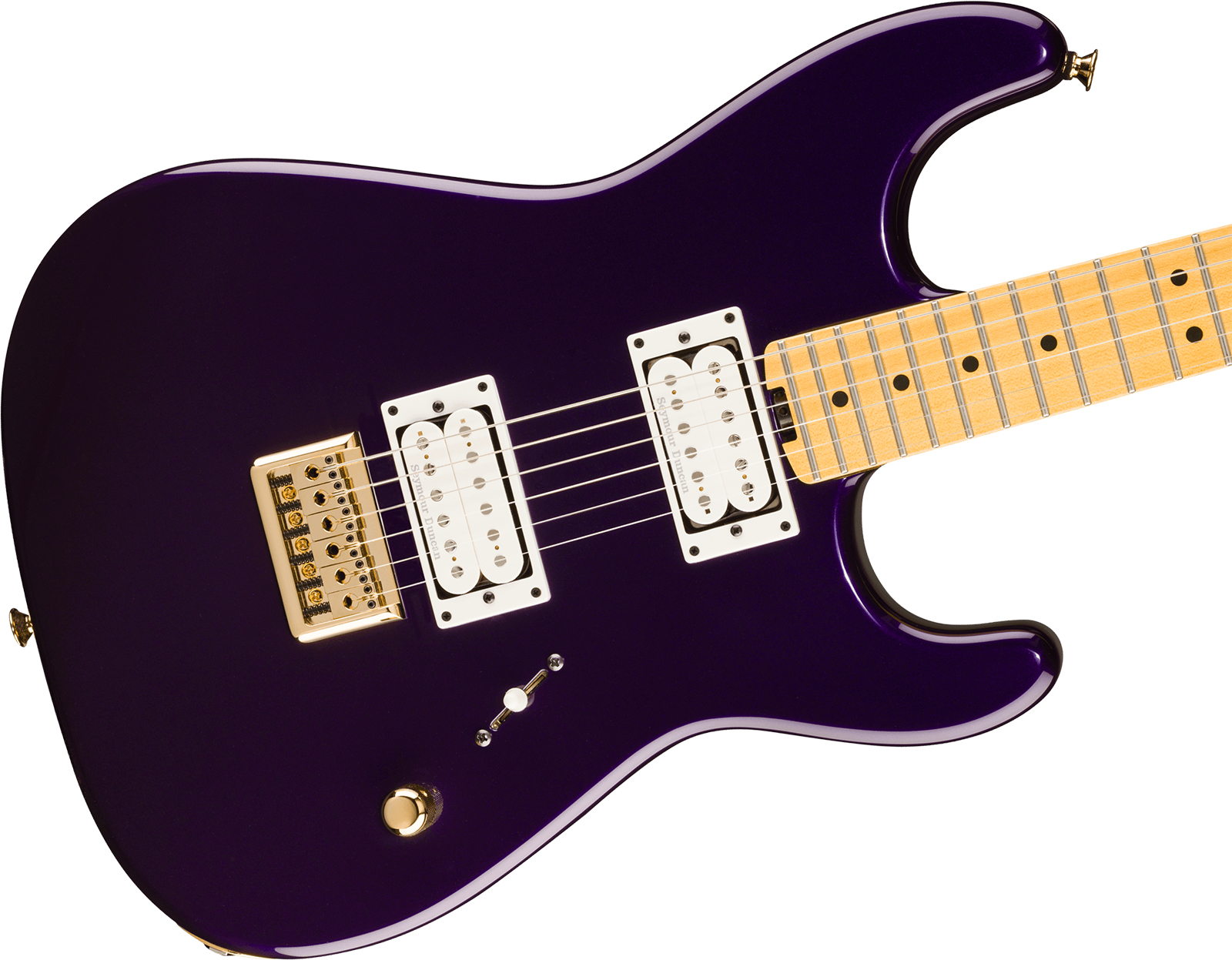 Charvel San Dimas Style 1 Sd1 Hh Ht American Neo Classic 2h Seymour Duncan Ht Mn - Velvet Midnight - Guitare Électrique Forme Str - Variation 2