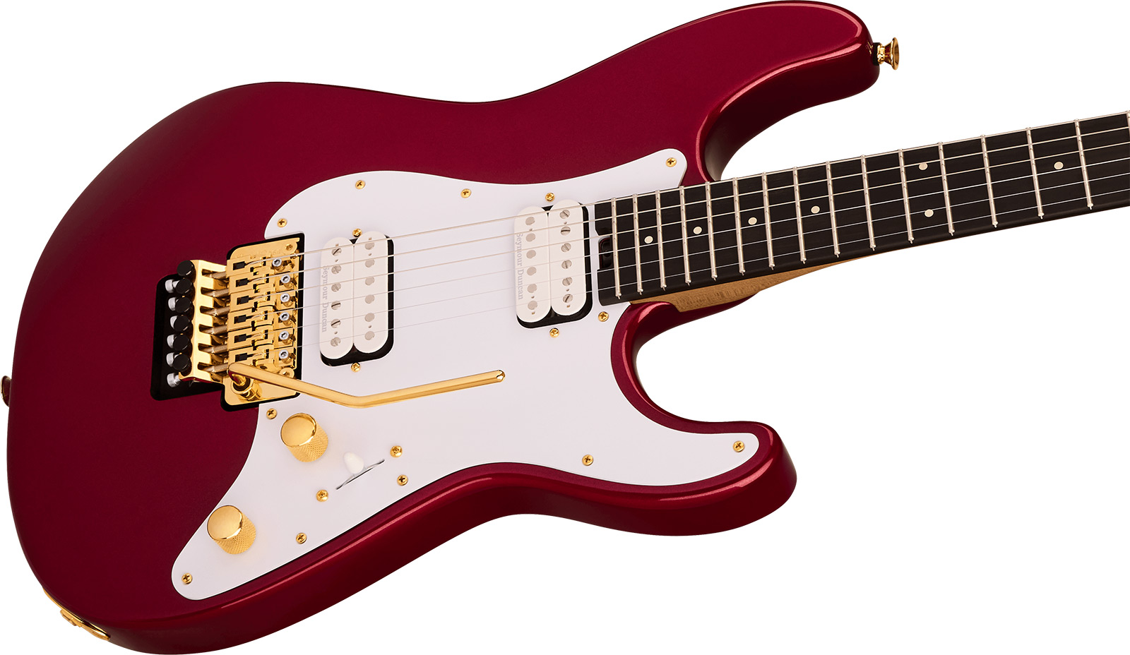 Charvel So-cal Sc1 Style 1 Hh Fr Pro-mod 2h Seymour Duncan Eb - Candy Apple Red - Guitare Électrique Forme Str - Variation 2