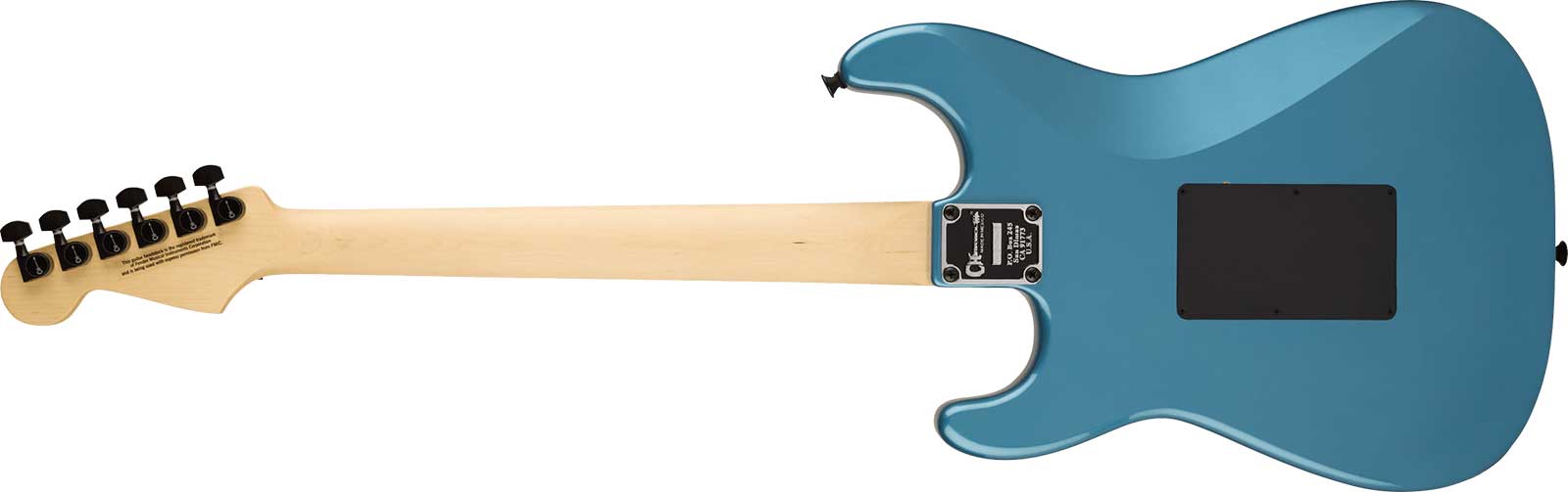 Charvel So-cal Sc1 Style 1 Hh Fr Pro-mod 2h Seymour Duncan Rw - Pelham Blue - Guitare Électrique Forme Str - Variation 1