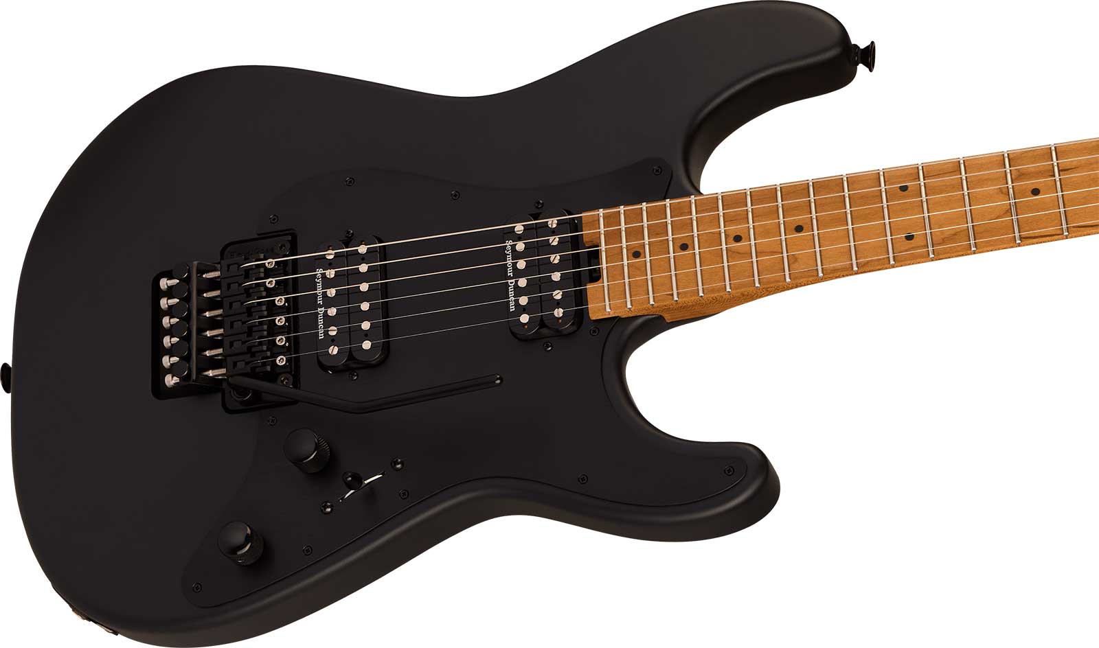 Charvel So-cal Style 1 Hh Fr Pro-mod Plus 2h Seymour Duncan Mn - Scorched Earth - Guitare Électrique Forme Str - Variation 2