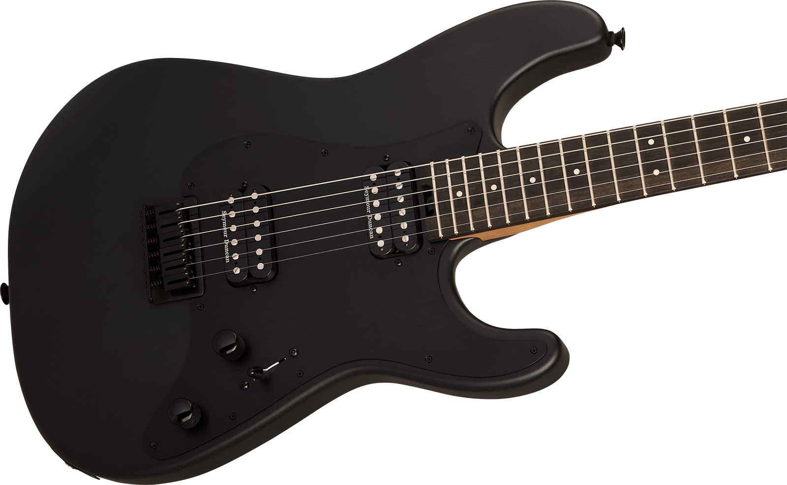 Charvel So-cal Style 1 Hh Ht E Pro-mod 2h Seymour Duncan Eb - Scorched Earth - Guitare Électrique Forme Str - Variation 2