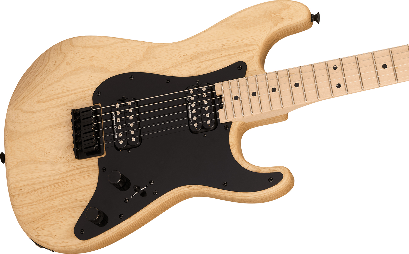 Charvel So-cal Style 1 Hh Ht Mpl Pro-mod 2h Ht Mn - Natural Ash - Guitare Électrique Forme Str - Variation 3