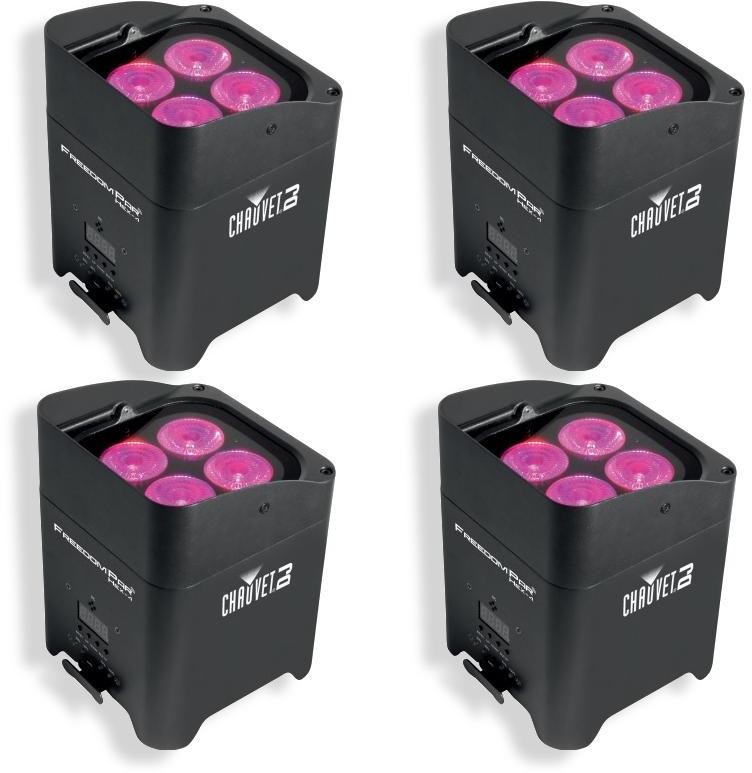 Projecteur sans fil Chauvet dj Freedom Par Hex 4
