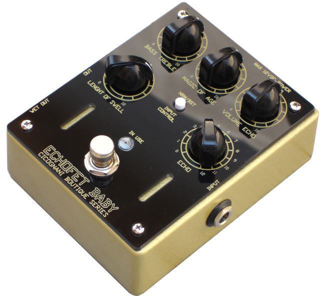 Cicognani Engineering Echofet Baby Boutique - PÉdale Reverb / Delay / Echo - Variation 1