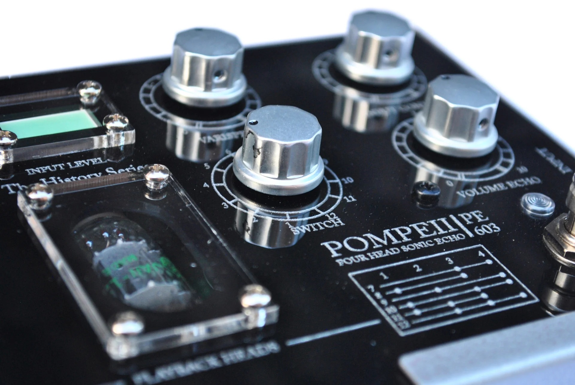 Cicognani Engineering Pompeii Pe603 Four Head Sonic Echo History - PÉdale Reverb / Delay / Echo - Variation 3